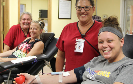 Grandview Cabinetry Blood Drive 2018
