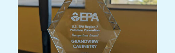 Grandview Cabinetry Receives EPA Pollution Prevention Award